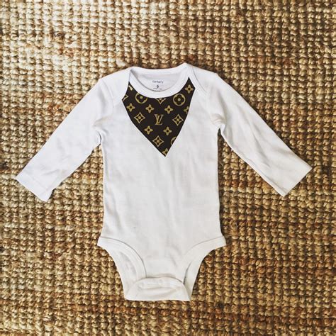 lv baby onesie|louis vuitton newborn clothing.